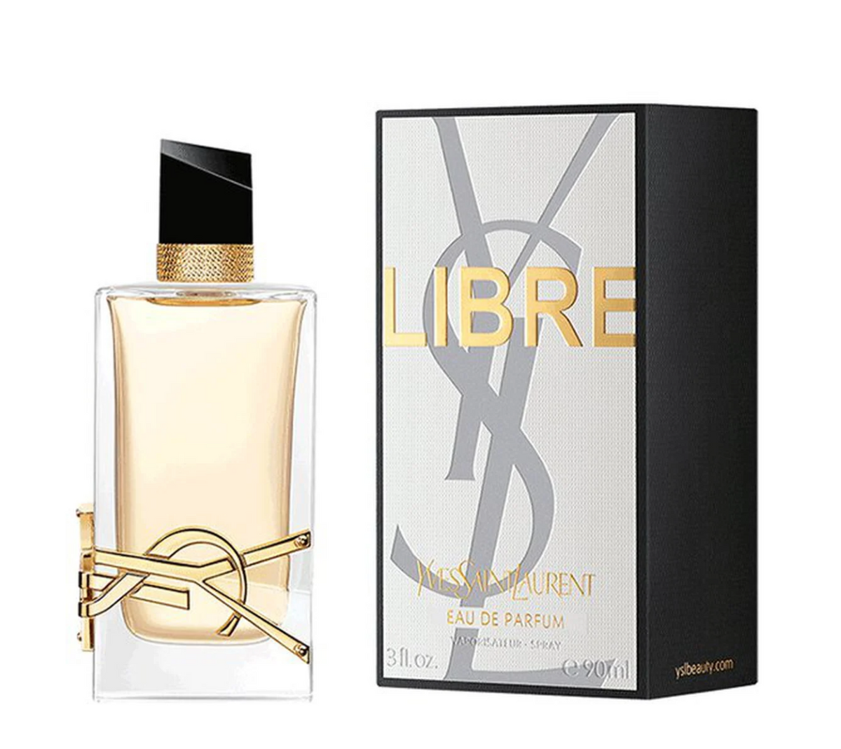 Ladies Floral Woody Perfume Square Glass Bottle 90ml