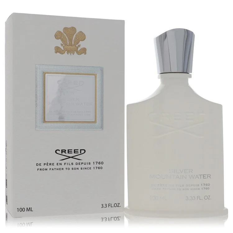Silver Mountain Water by Creed – Aromatic Fresh Men’s Eau de Parfum 100ML
